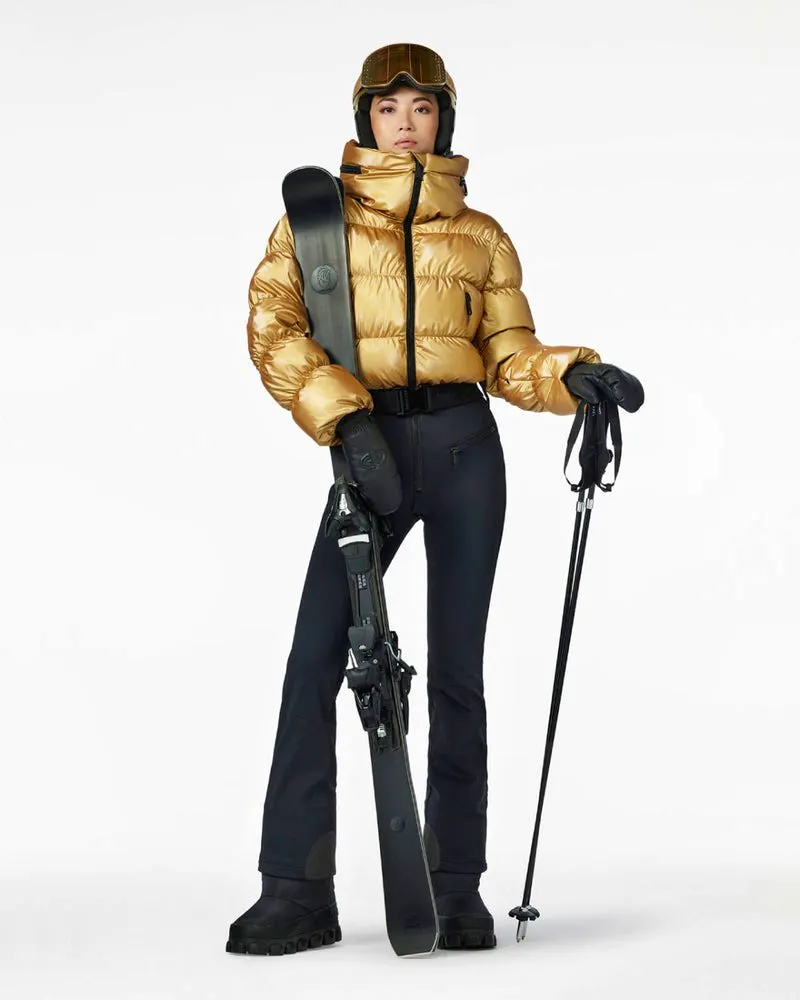 Ski Rental Blanqo Goldbergh Women Snowball Ski Suit In Gold