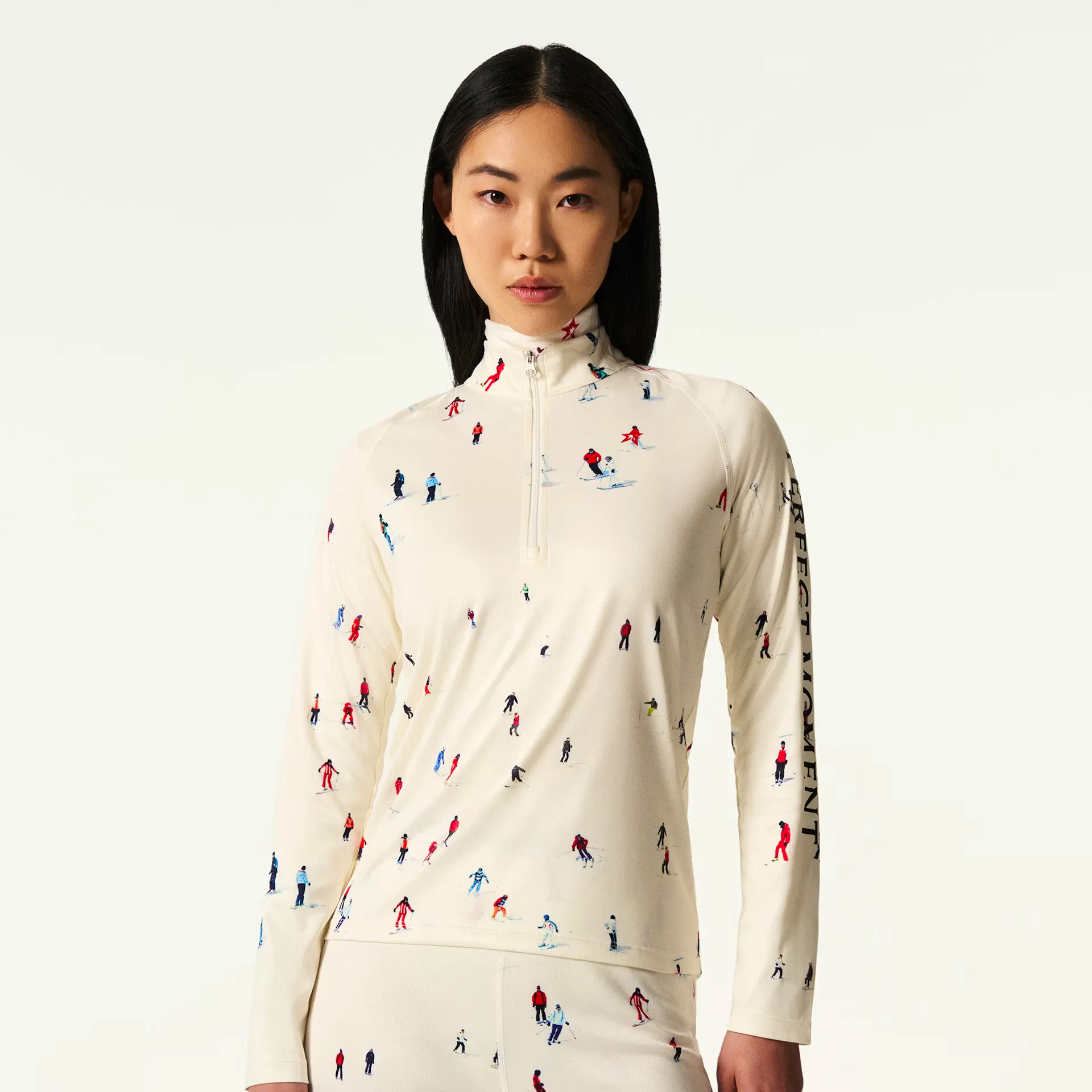 Ski Thermals Perfect Moment Quarter Zip Thermal Base Layer