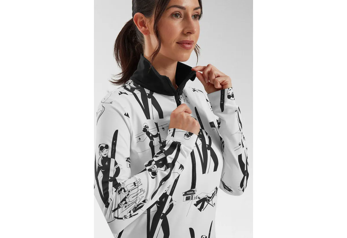 Ski Thermals Toni Sailer Thermal Base Layer Half Zip