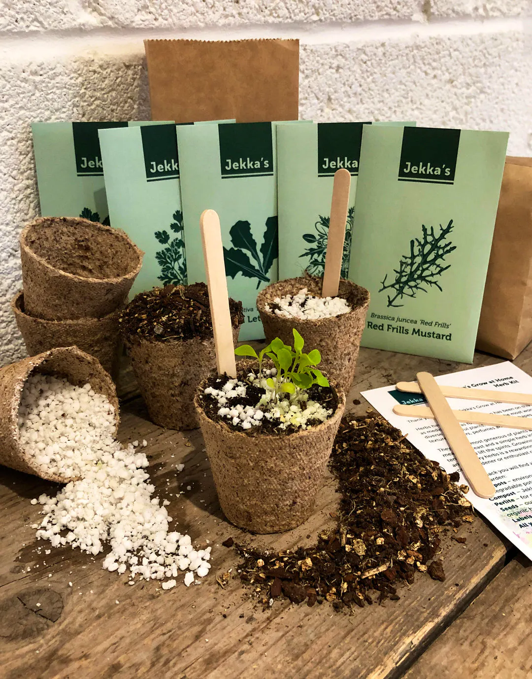 Jekka’s Jekka's Grow At Home Herb Salad Kit, £18