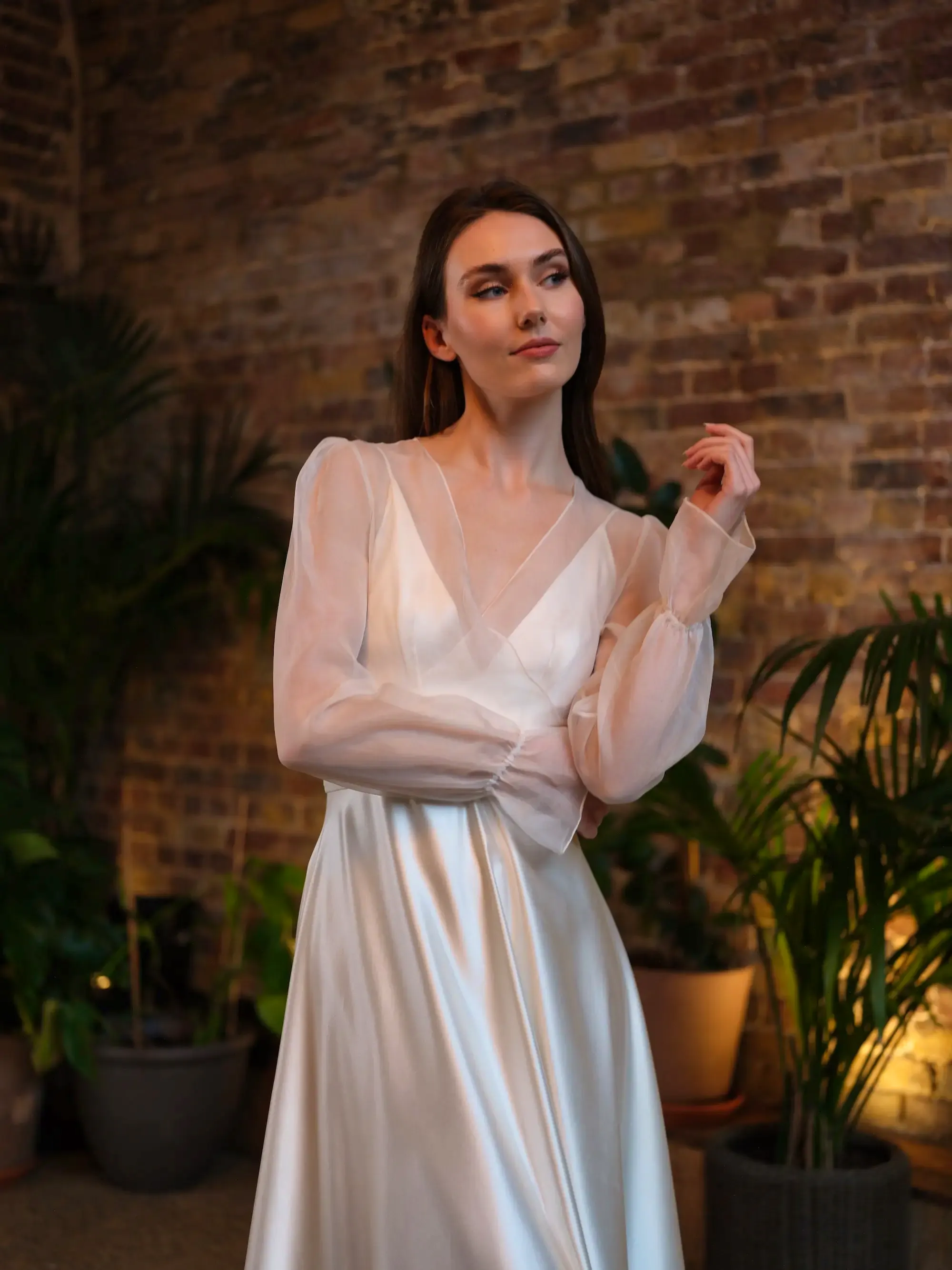 Arkle Bridal Wrap Top