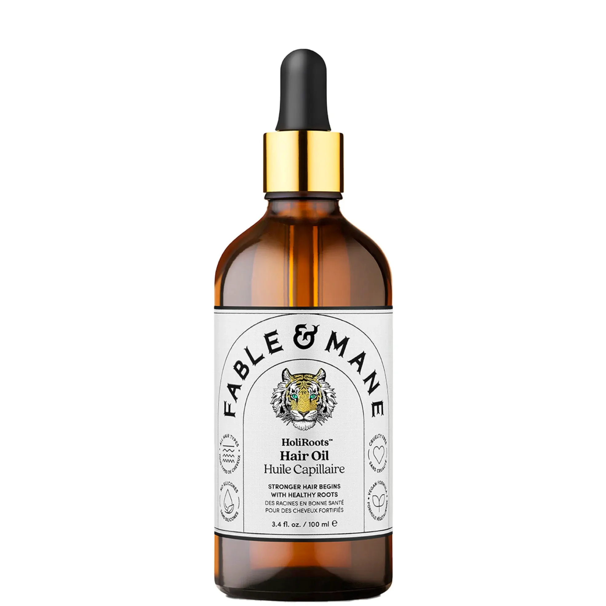 Fable & Mane Pre Wash Strengthening Treatment Hair Oil, £46