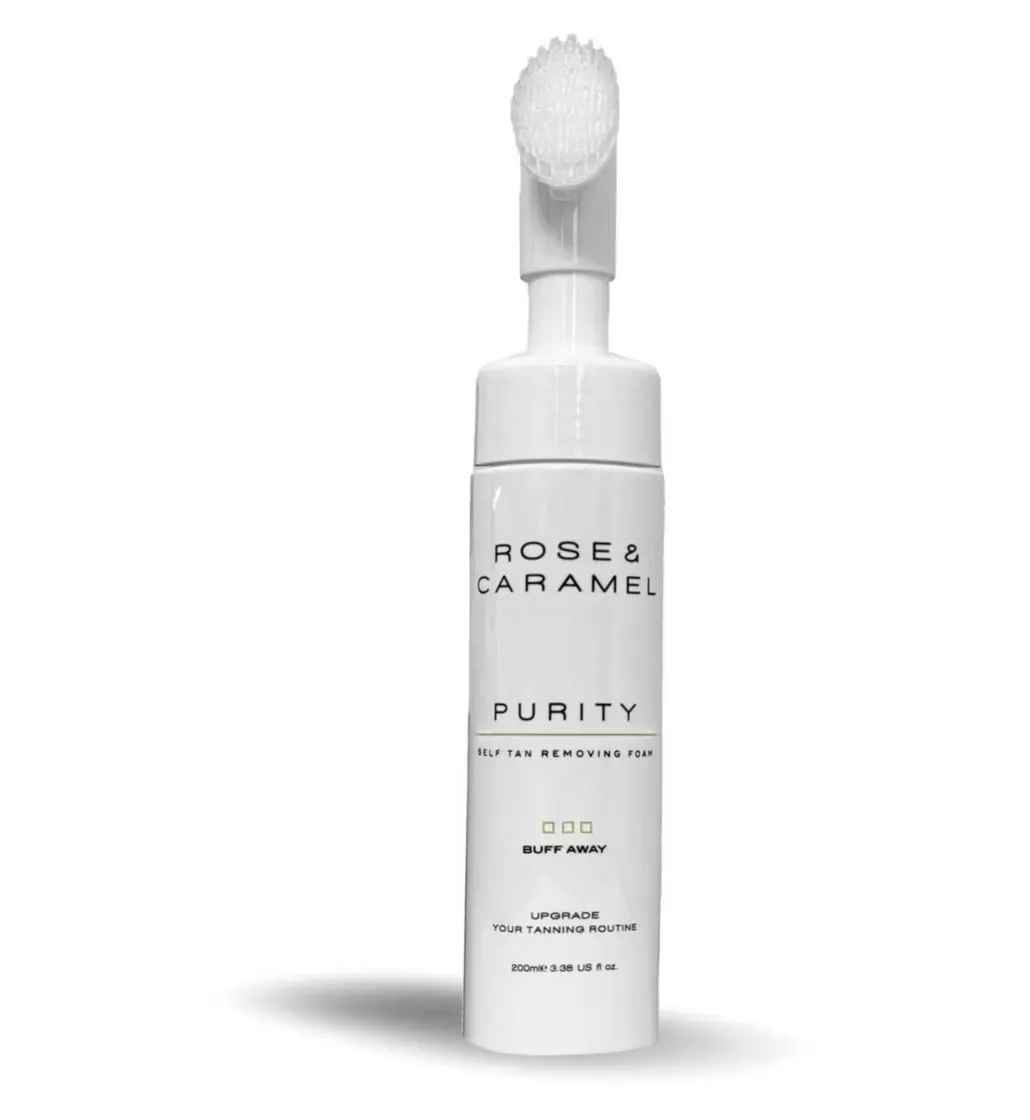 Rose and Caramel Buff Away Self Tan Removing Foam, £23