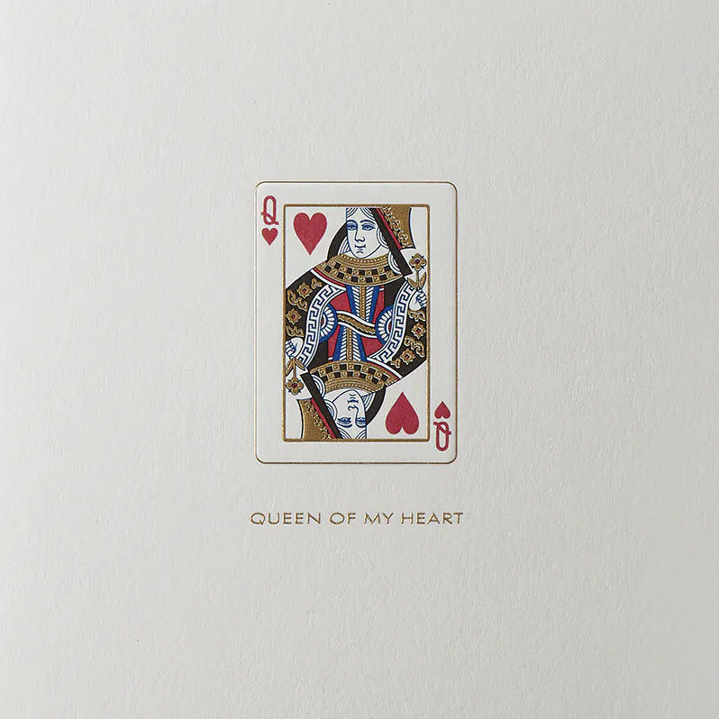 Smythson Queen of My Heart Card, £13