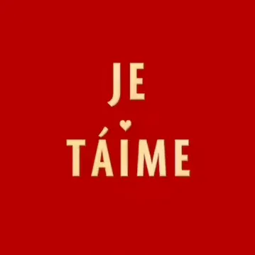 Nineteen Seventy Three Je T'Aime Valentine's Day Card, £4