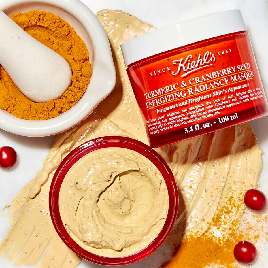 Kiehl’s Turmeric & Cranberry Seed Energizing Radiance Masque, £44