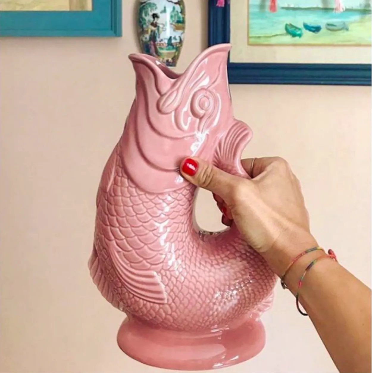 The Original Gluggle Jug Pink Original Gluggle Jug, £44.90