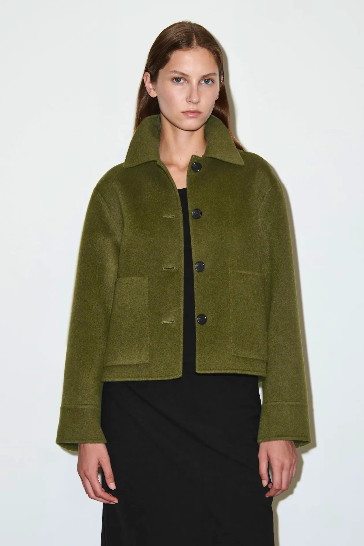 COS Boxy Double Faced Wool Short Jacket, £135