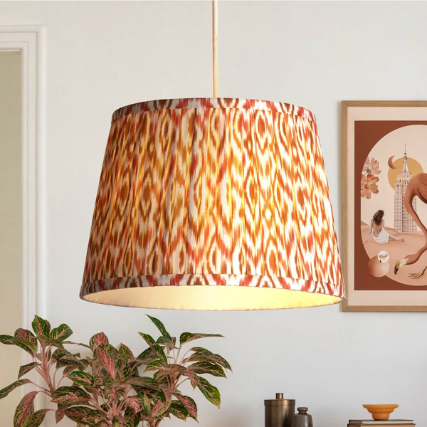 Lighting Collection Bronwyn Mushroom Pleat Shade