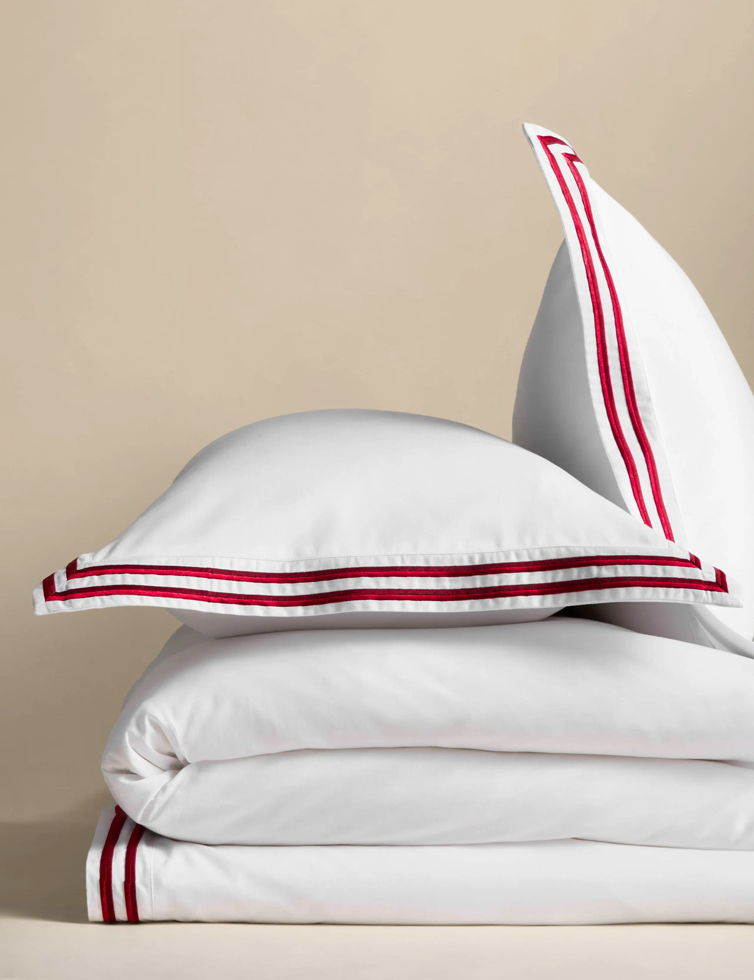 Pure Cotton Double Baratta Stitch Bedding Set
