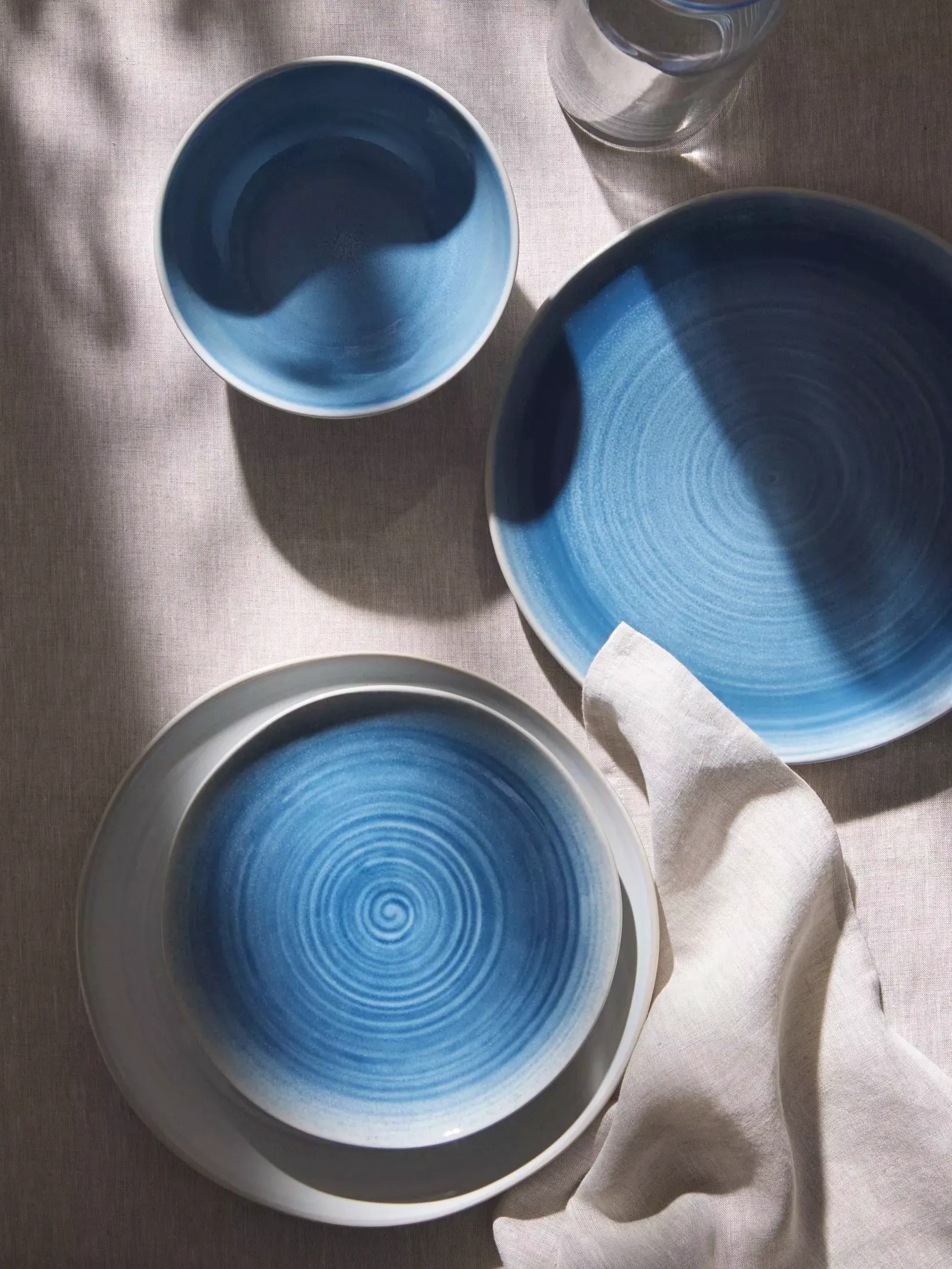 Skye Dinner Plate Light Blue