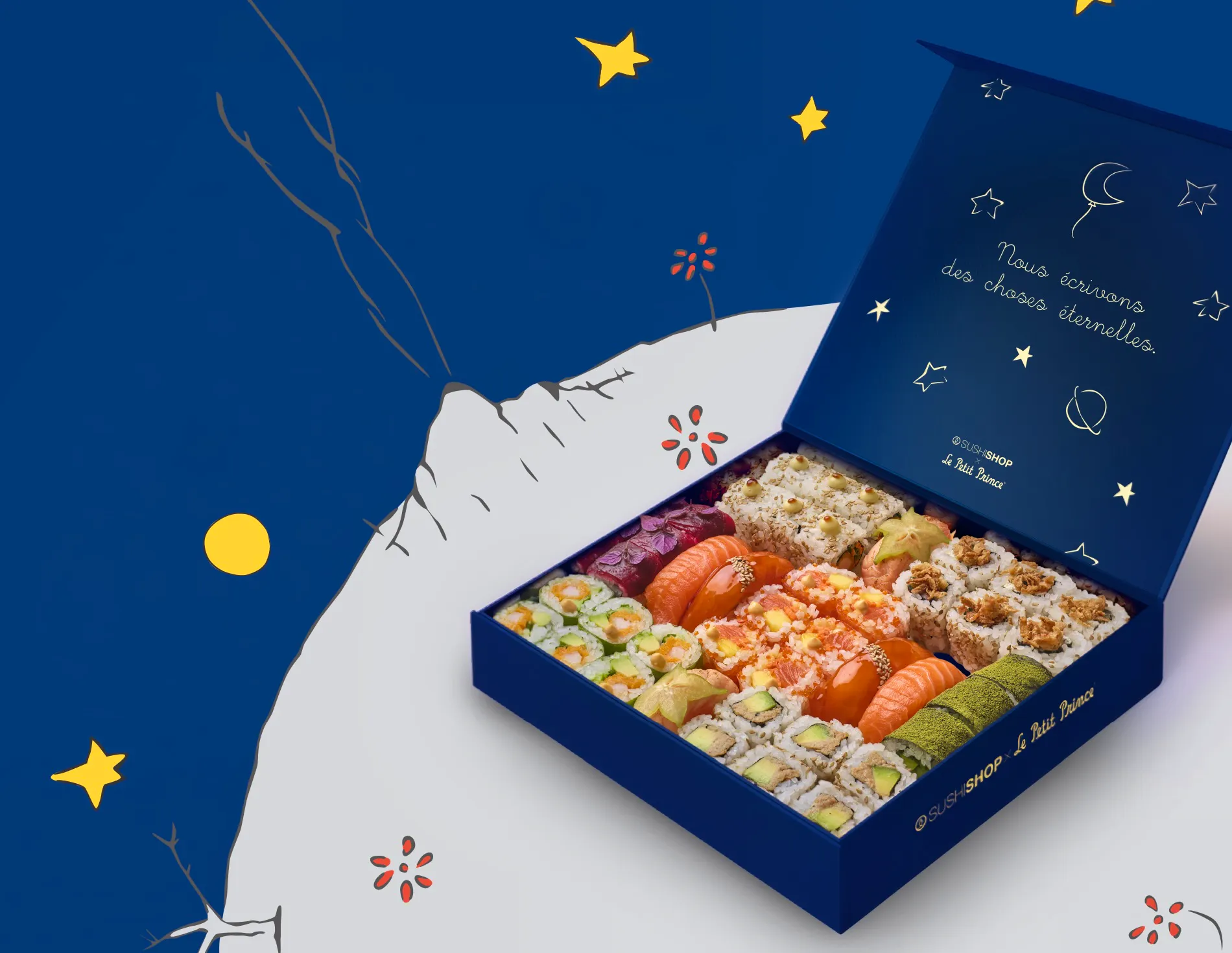 Sushi Shop X Le Petit Prince Box