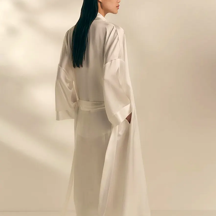 The White Company Silk Robe, £200