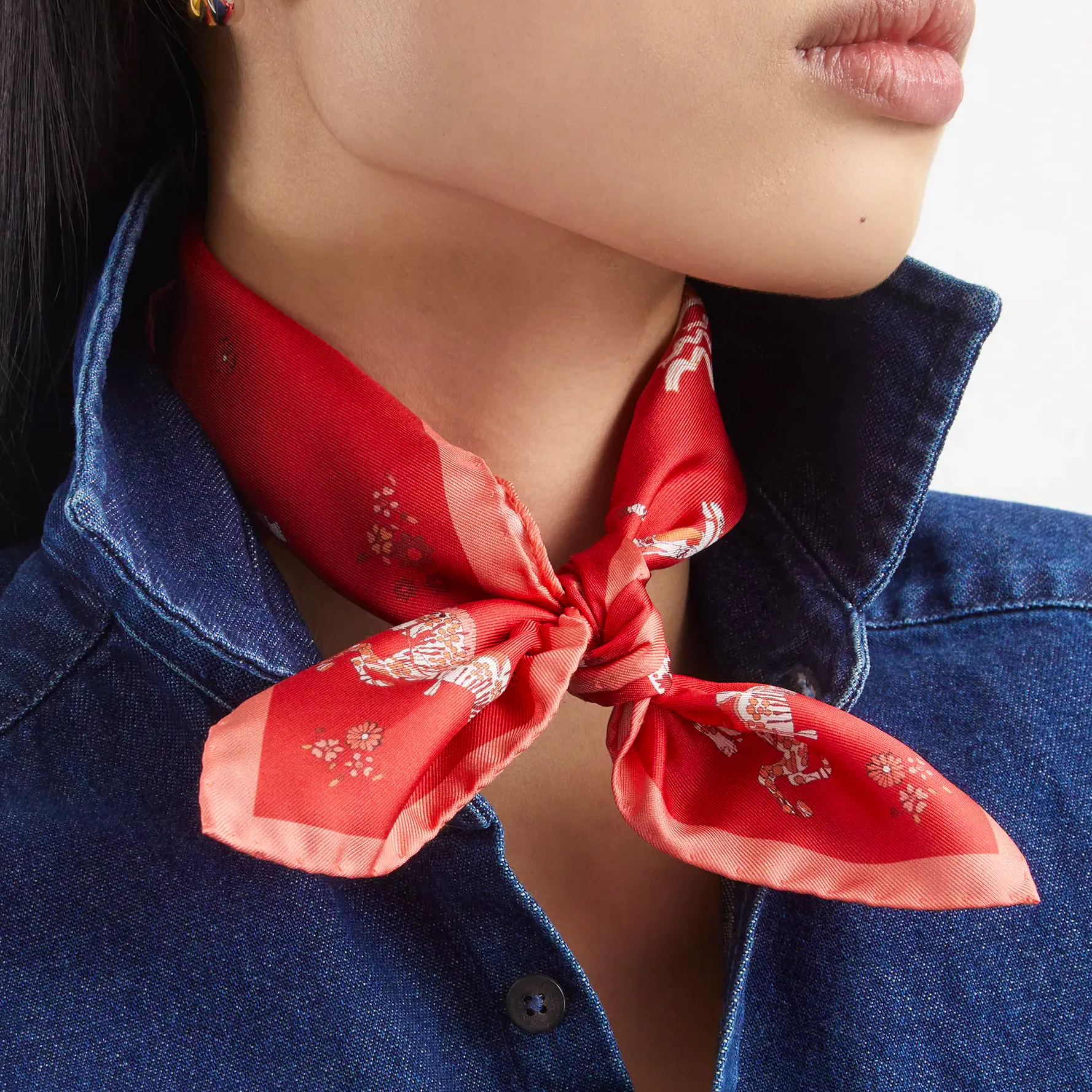 Liberty Emolly Can Can Horse Scarf, £95
