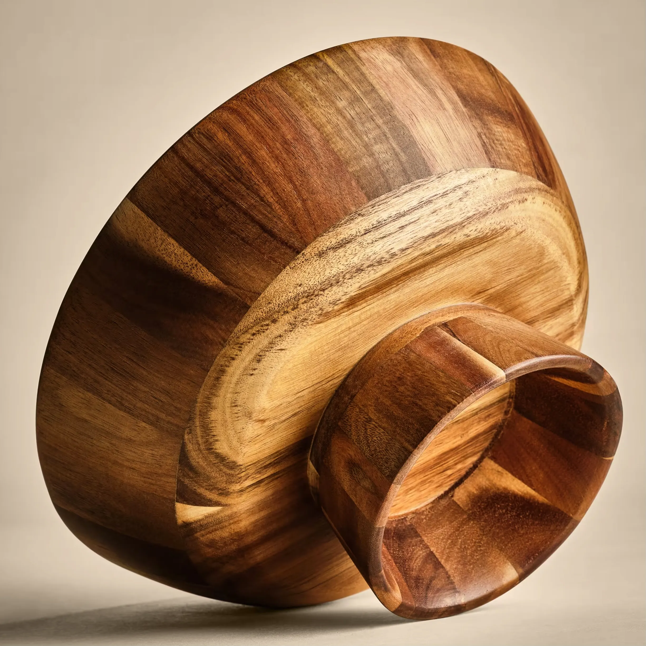 M&S Wooden Serving Bowl, £20