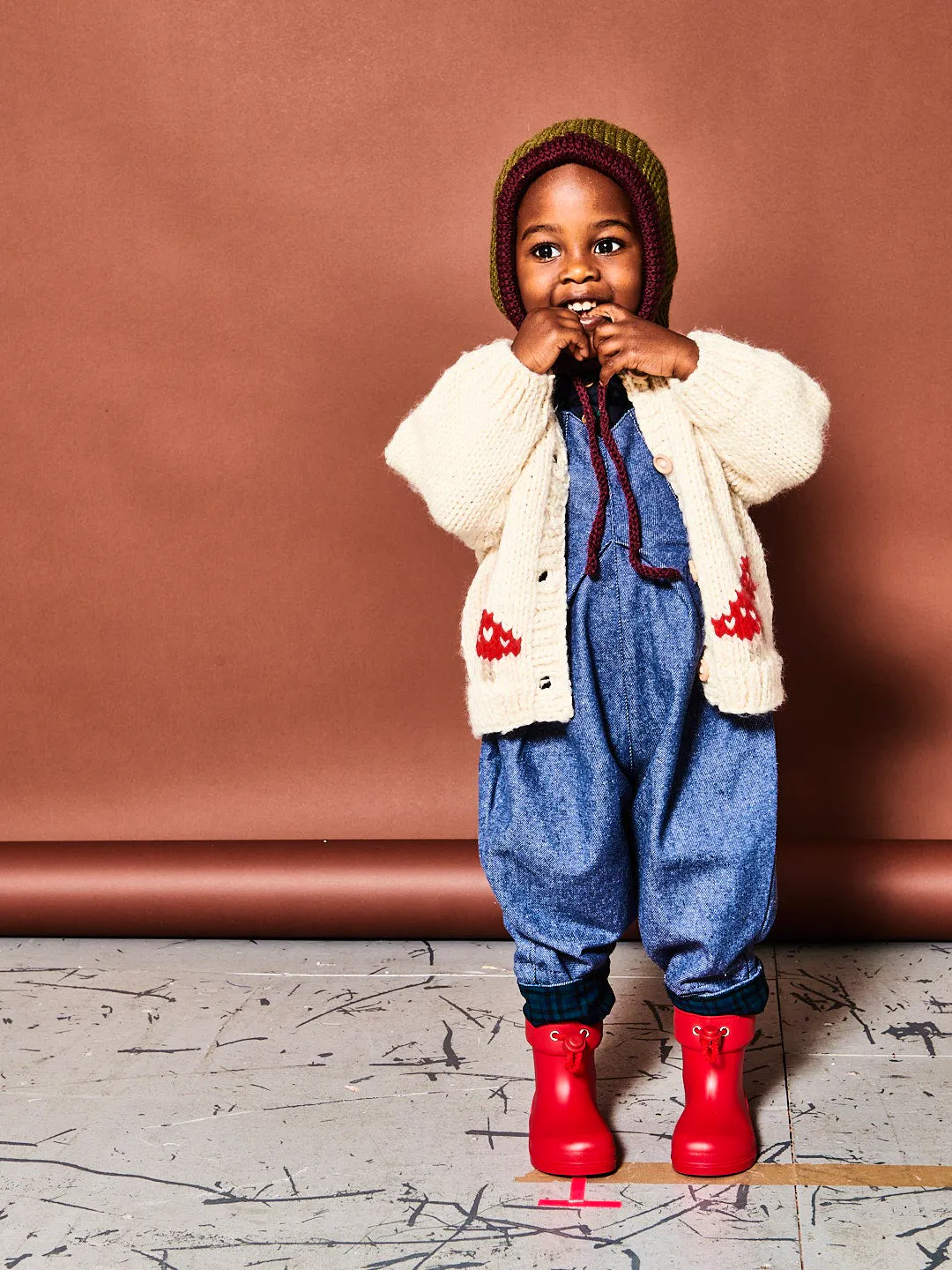 What Mother Made Denim Pleat Dunagrees, £36.
