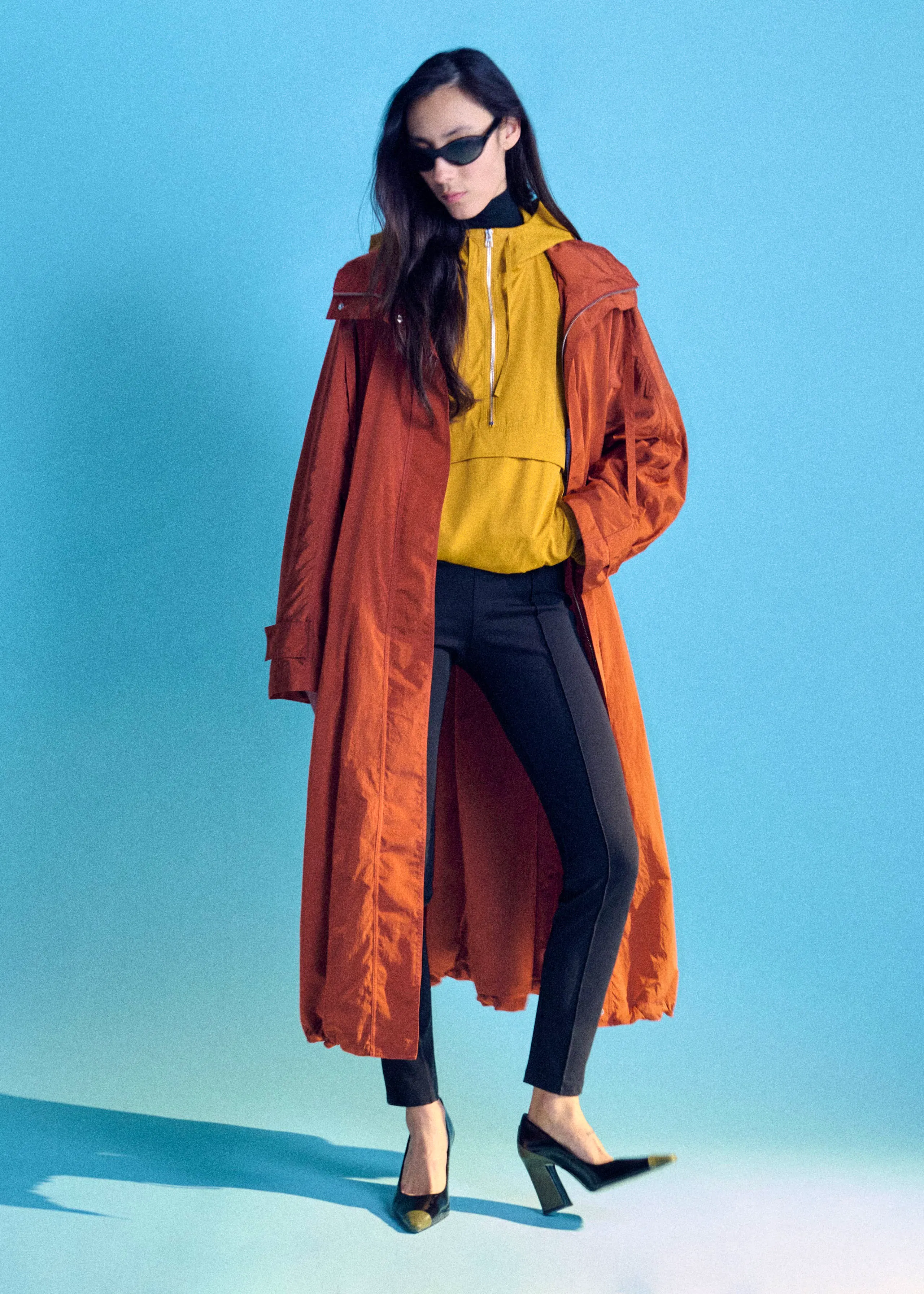 & Other Stories Technical Nylon Hooded Parka, £189