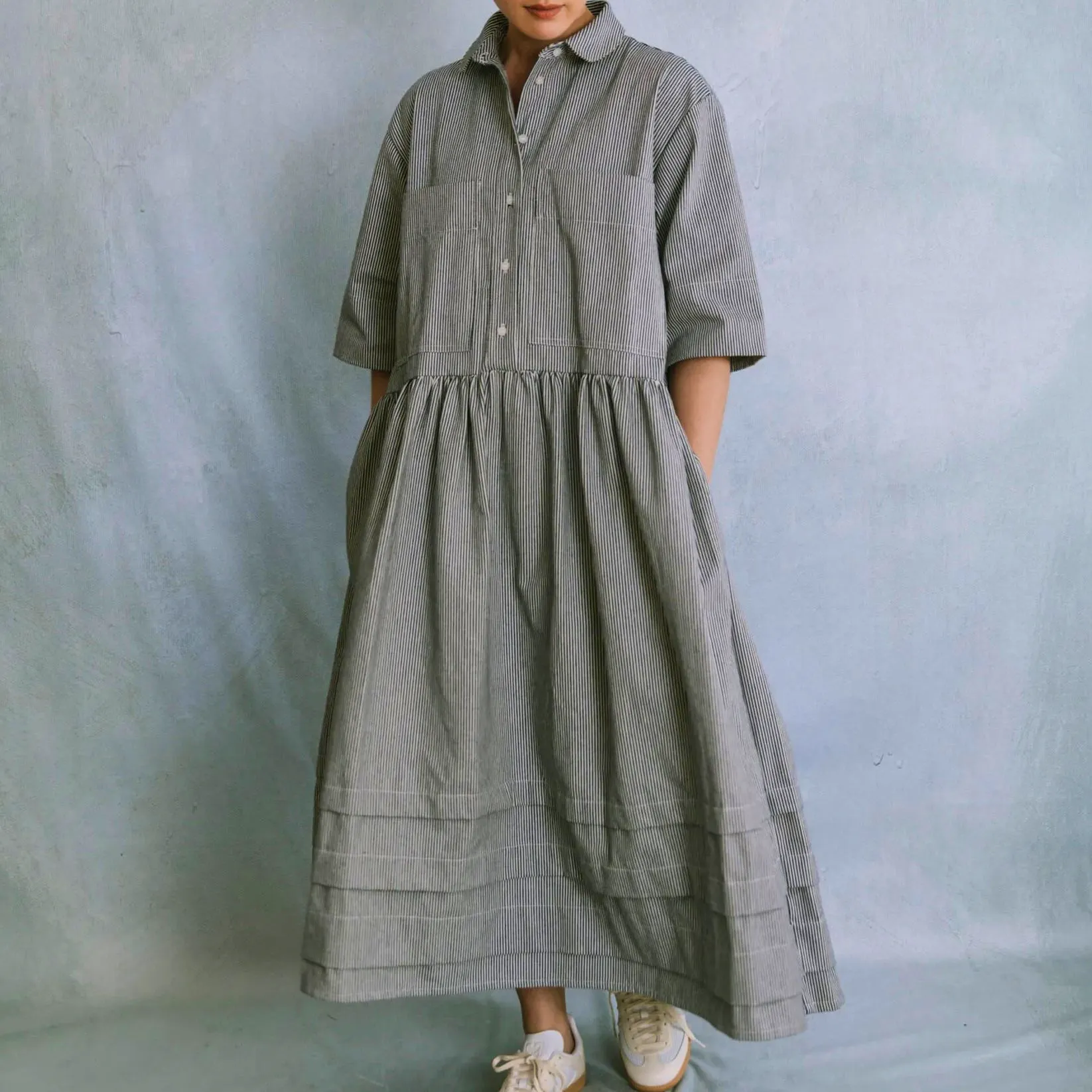 Atwin Store Charl Knitwear - Sailor Stripe Dress, £270