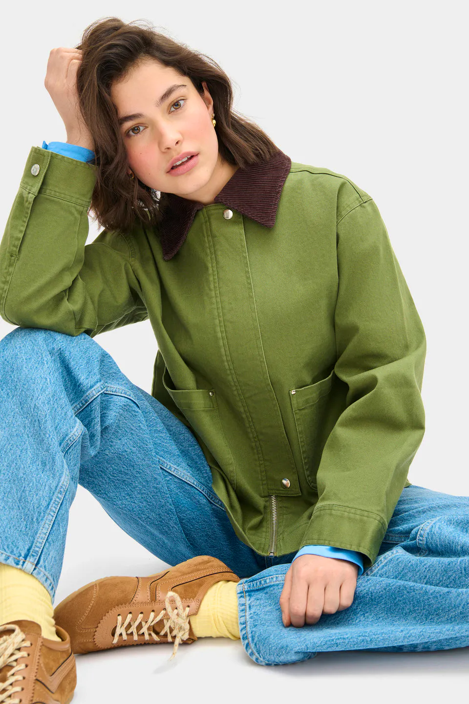 Aligne Madi Corduroy Collar Jacket, £159