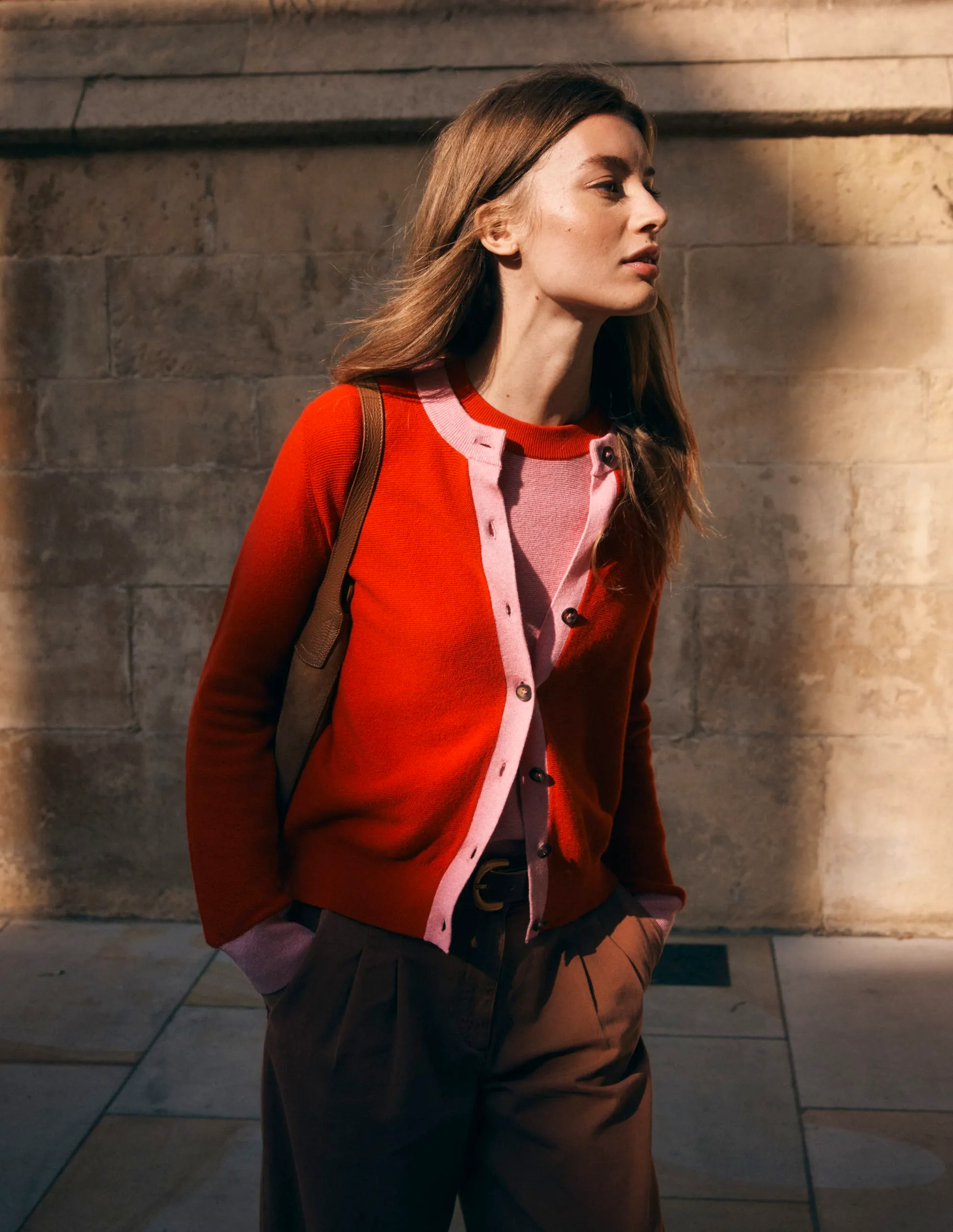 Boden Grace Colour Block Cardigan, £85