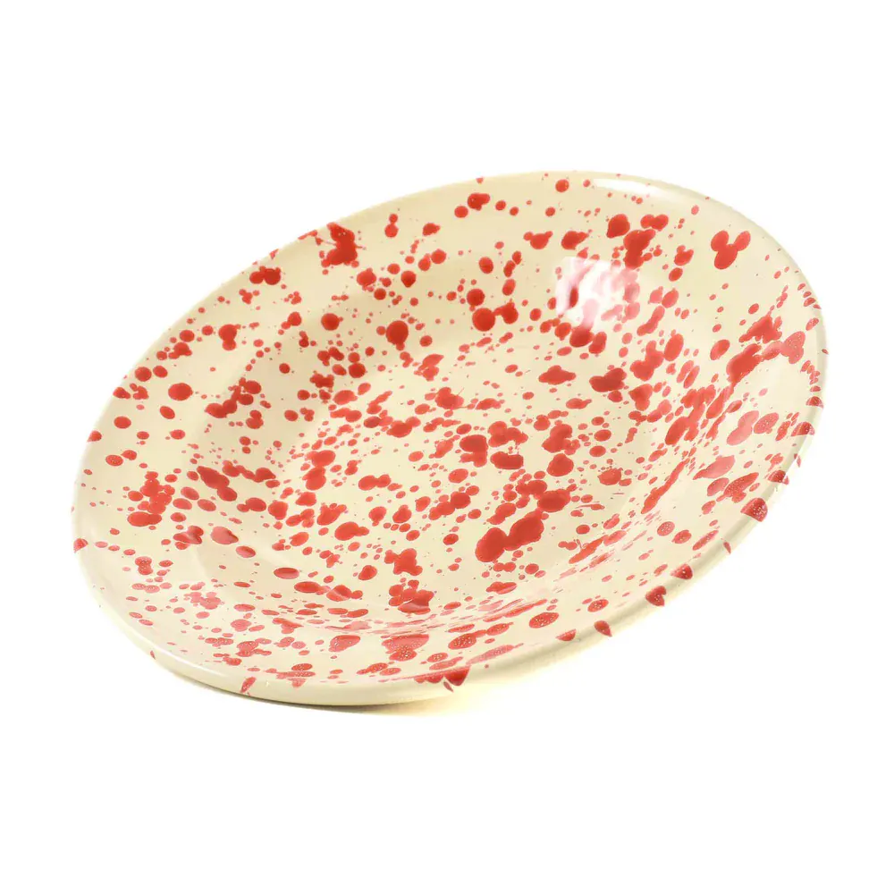 Sous Chef Puglia Red Splatter Pasta Bowl, £25