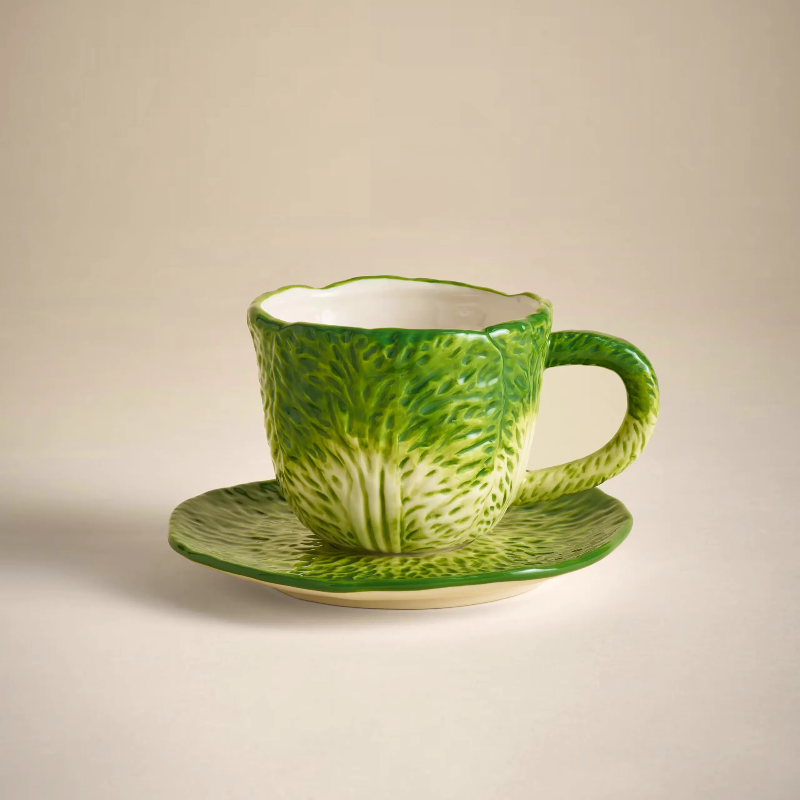 M&S Cabbage Cup & Saucer, £10
