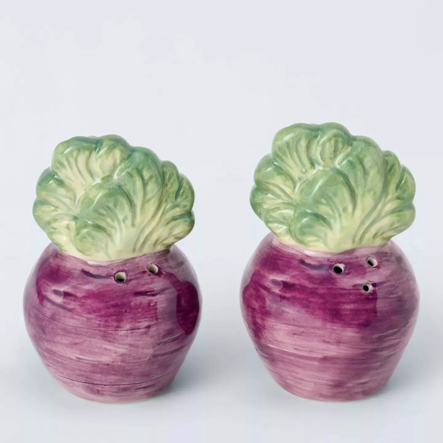 John Lewis X Deliciously Ella Beetroot Hand Painted Stoneware Salt & Pepper Shakers, £14