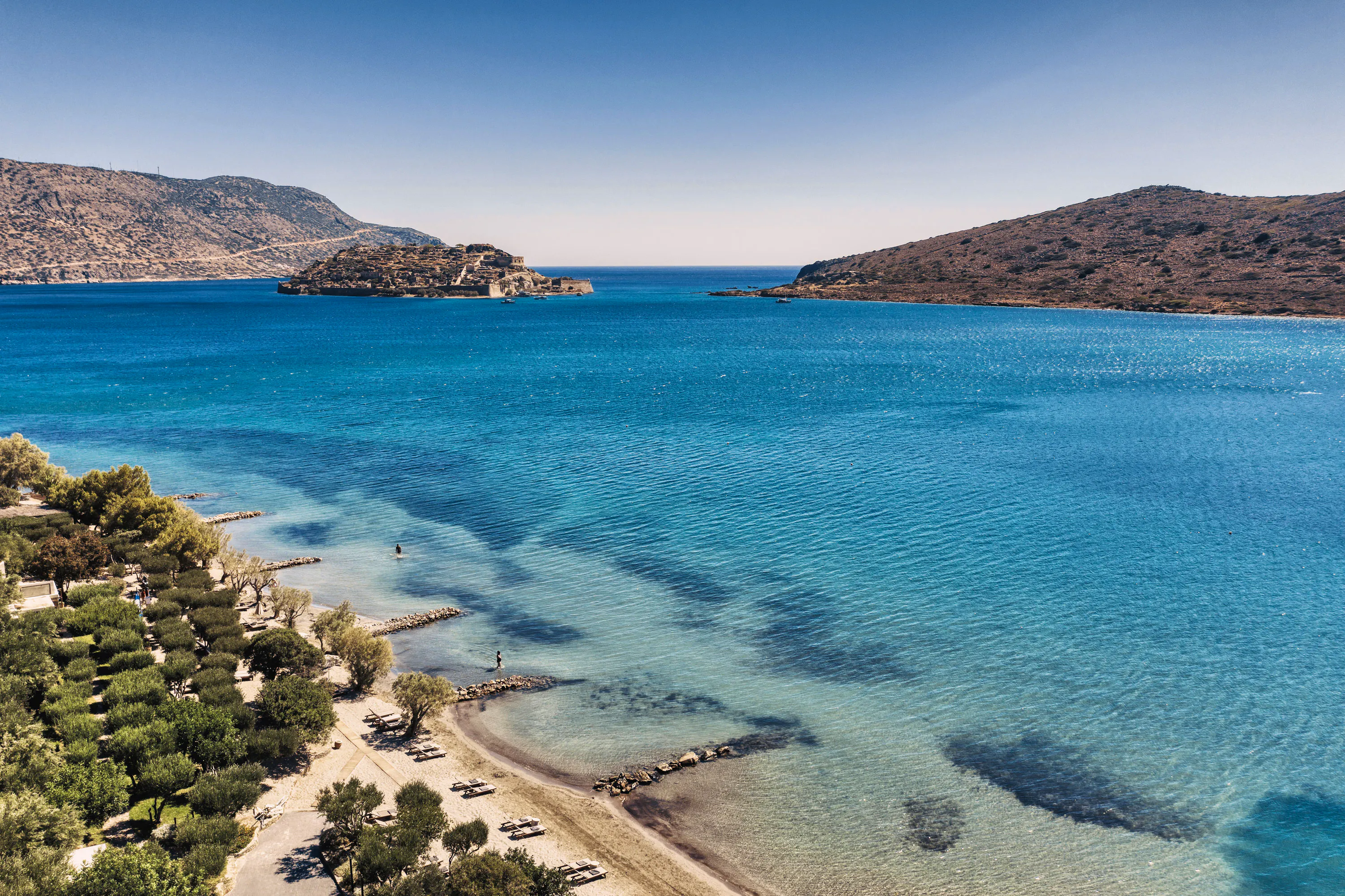 Beach At Domes Of Elounda, Crete