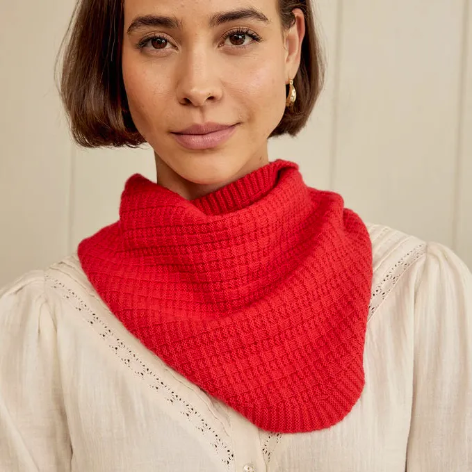 Aspiga Merino Wool Tie Neck Scarf, £45