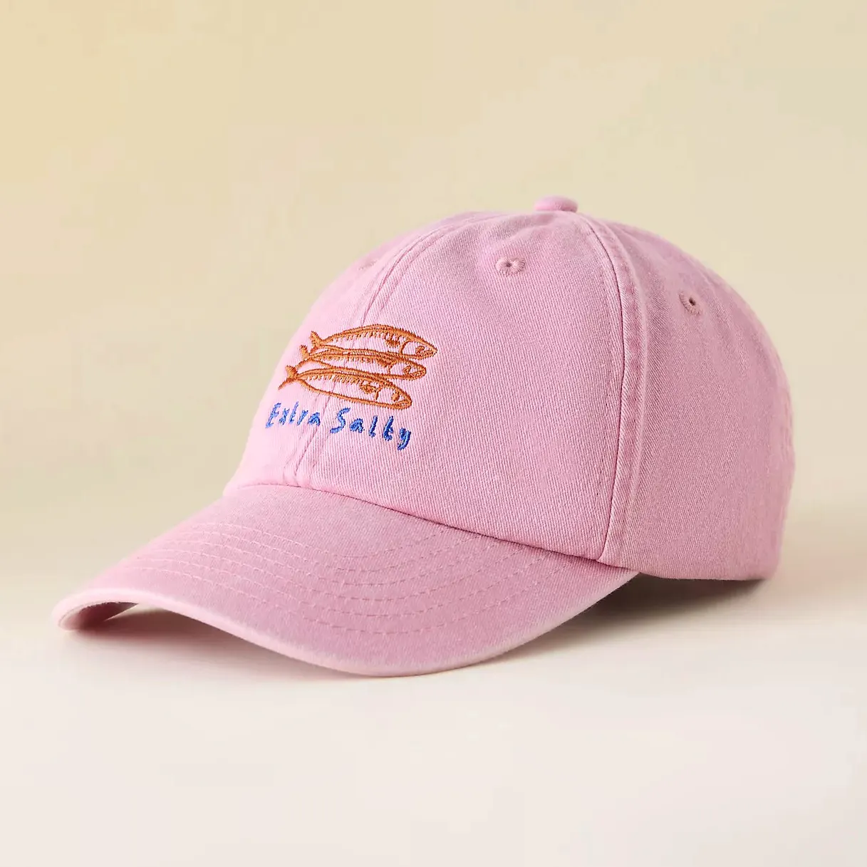 Anthropologie Extra Salty Embroidered Baseball Cap, £32