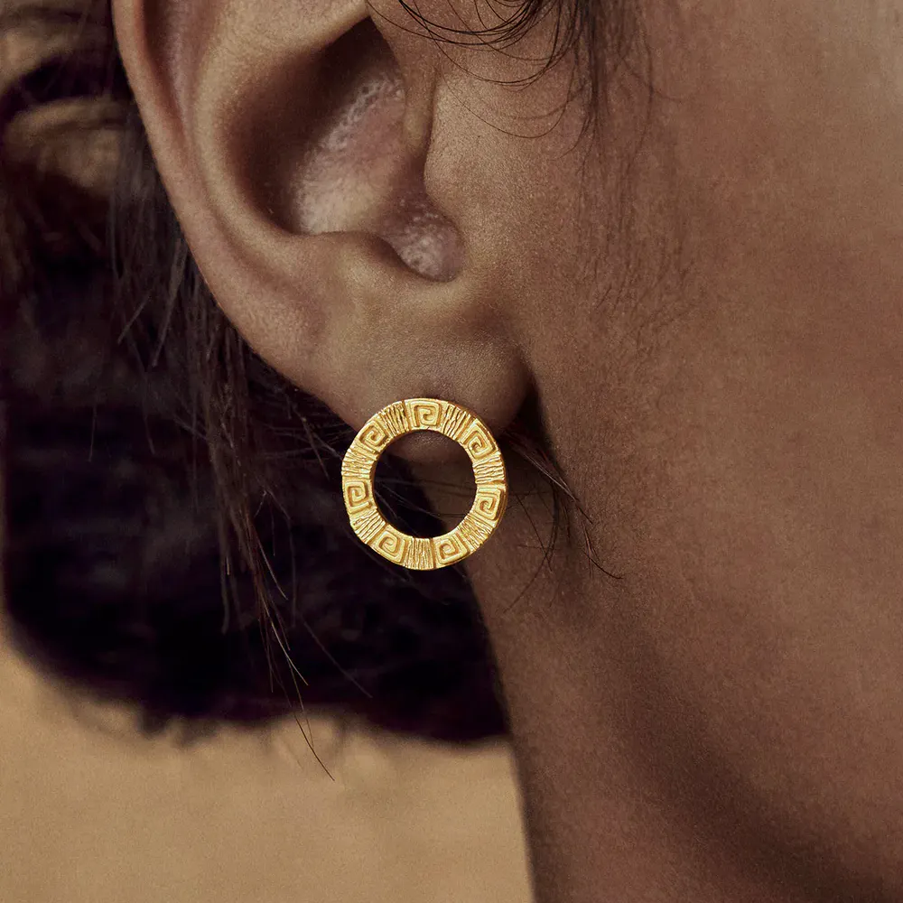 Lucy Folk Draa Valley Earrings, £105