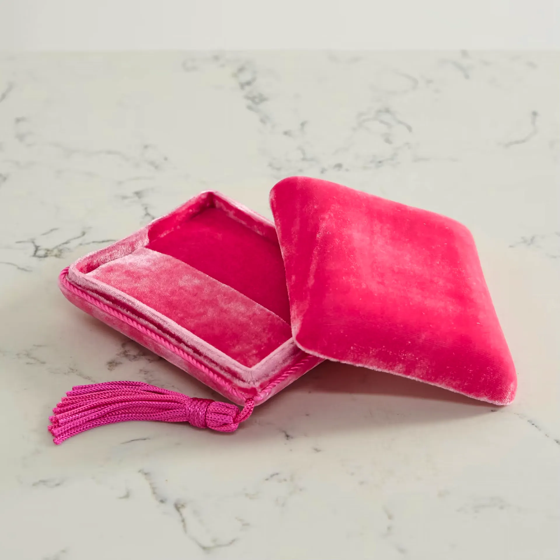 Sophie Bille Brahe Tasseled Velvet Jewelry Box, £85
