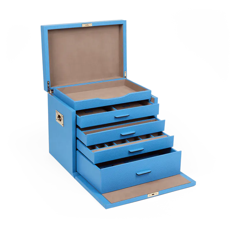 Smythson Deluxe Jewellery Box in Panama, £2,995