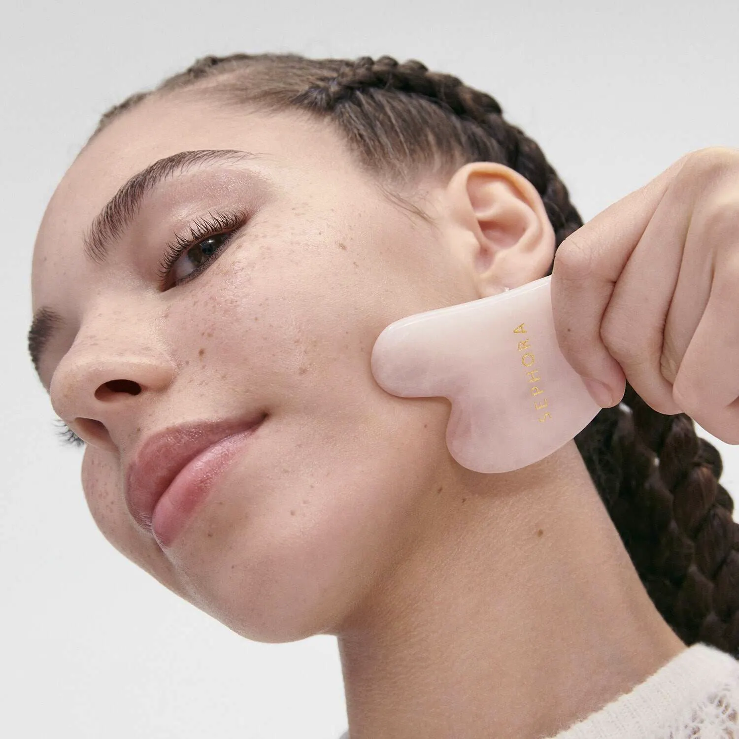 Sephora Collection Rose Quartz Gua Sha Tool