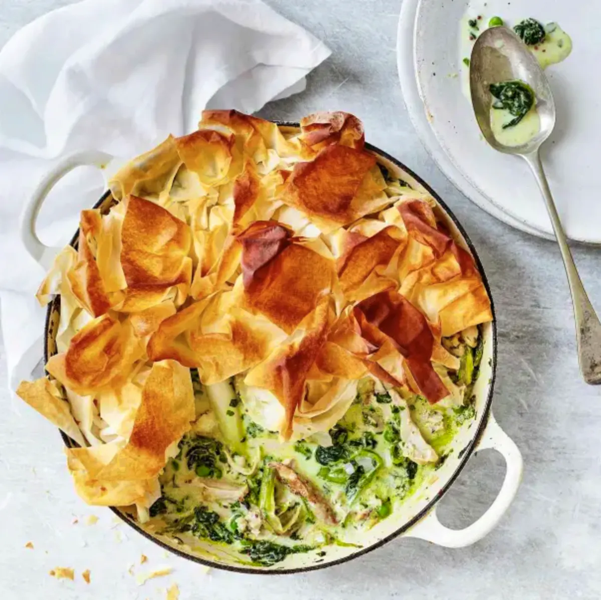 Herby Spring Chicken Pot Pie