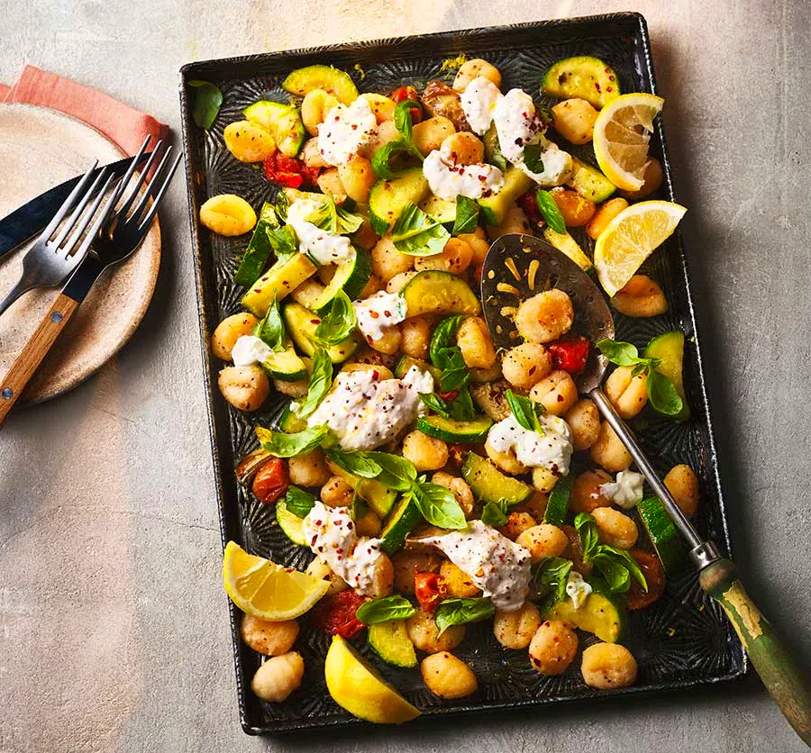 Gnocchi Traybake With Lemony Ricotta