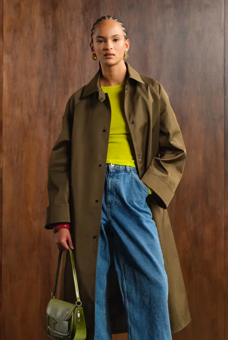 ASOS Longline Trench, £45.50