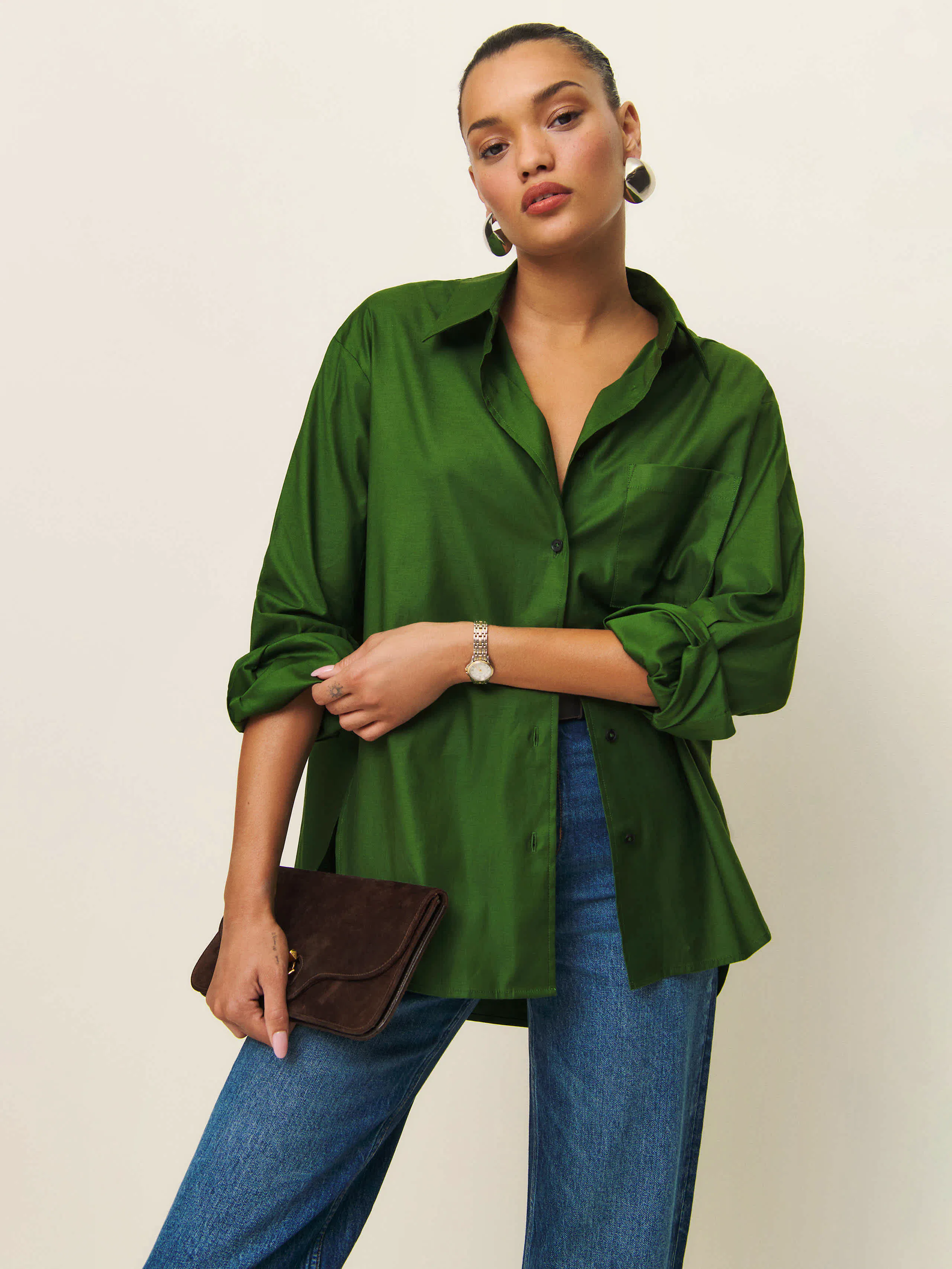 Reformation Will Oversized Shirt, £128