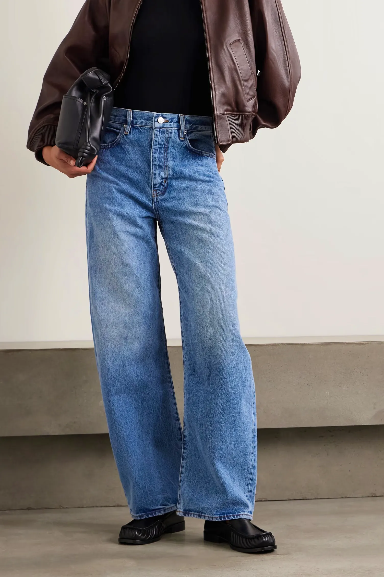 Frame The Bow High Rise Jeans, £310