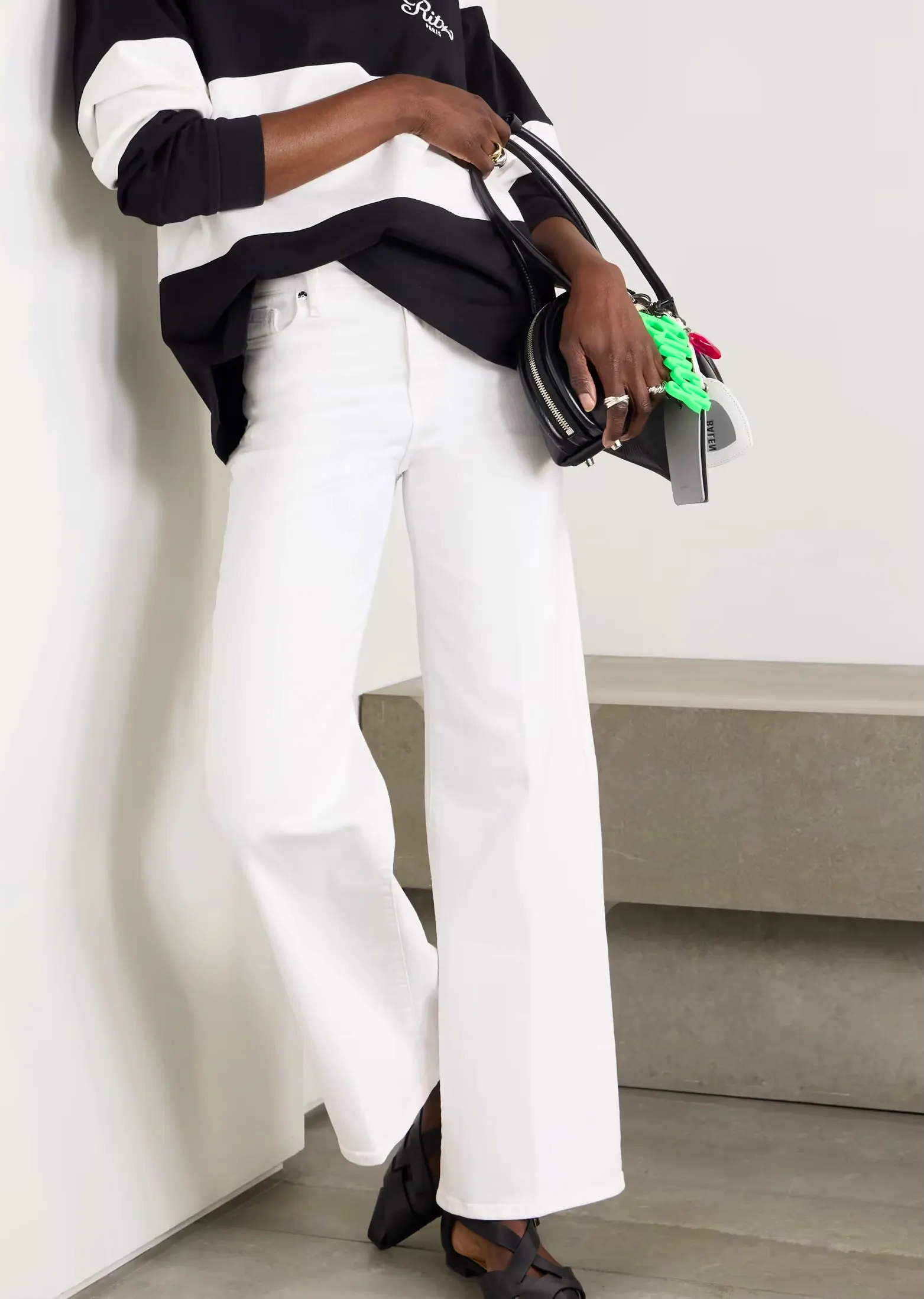 Frame Le Slim Palazzo High Rise Jeans, £280