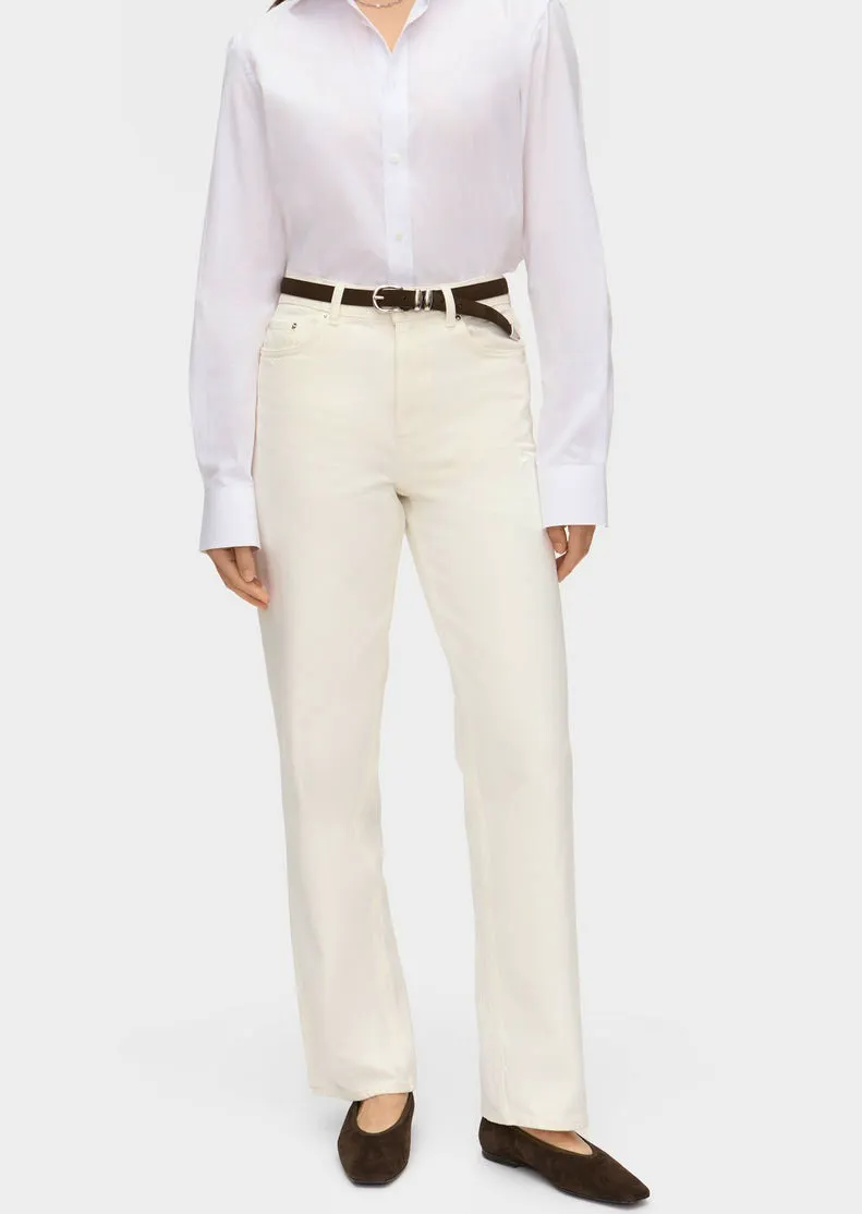 Aligne High Rise Straight Jeans, £115