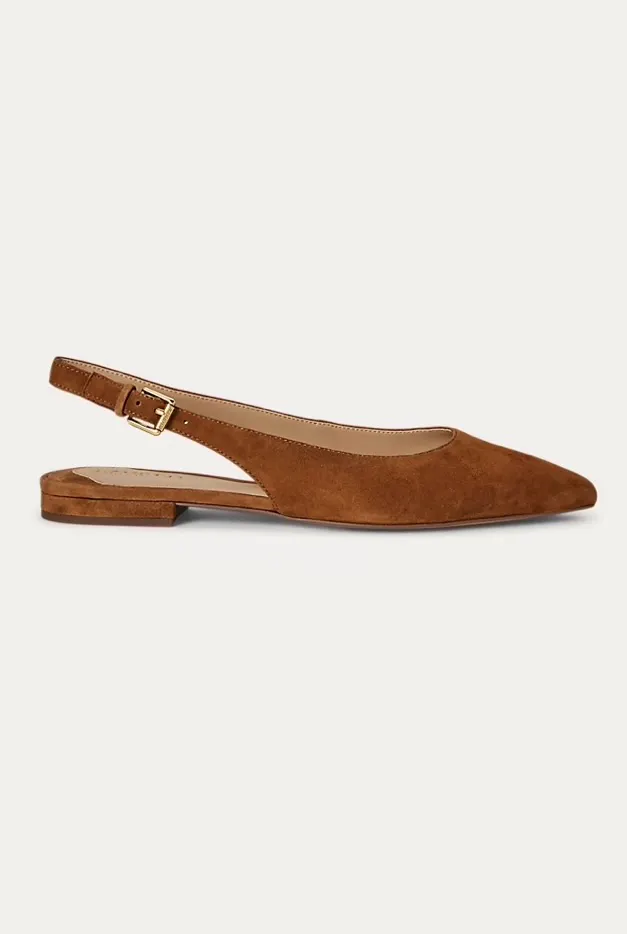 Ralph Lauren Londyn Suede Slingback Flat, £140