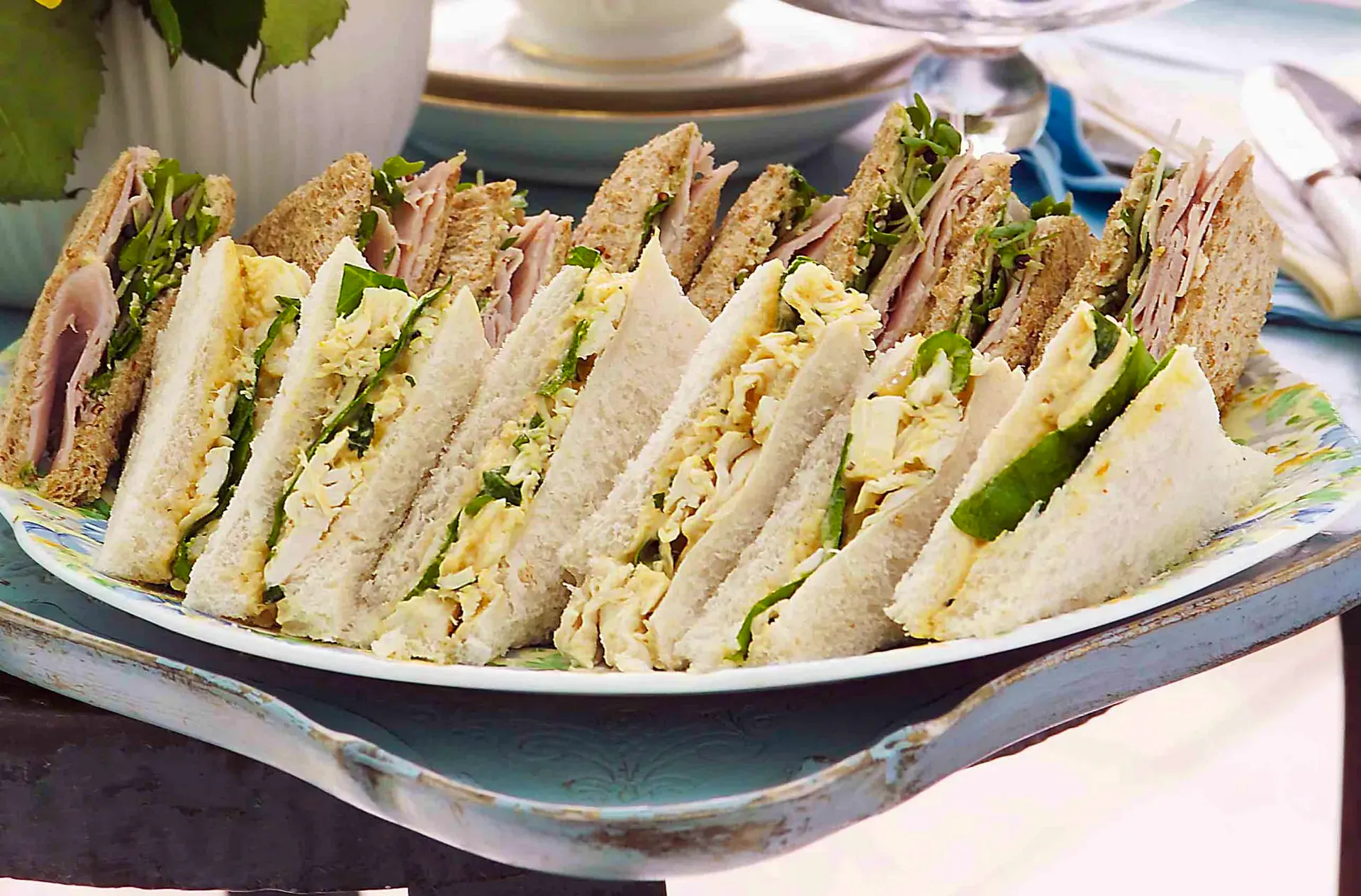 Coronation-style Chicken Sandwiches Recipe