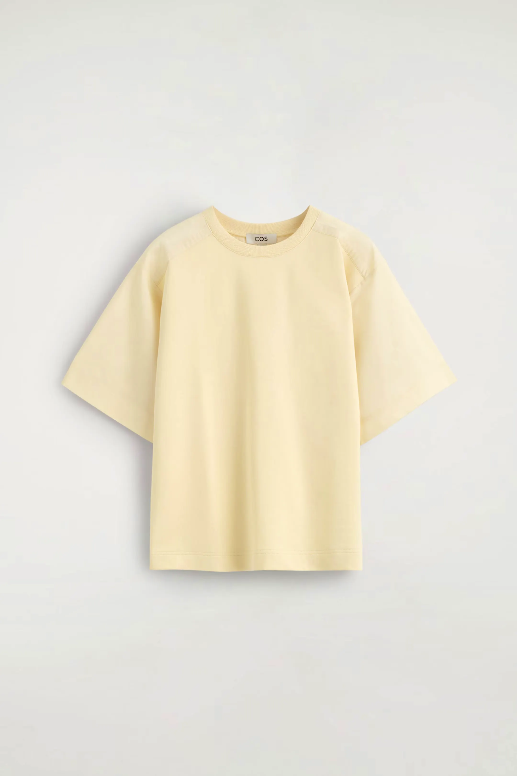 Cos Poplin-Panelled Jersey T-Shirt, £55