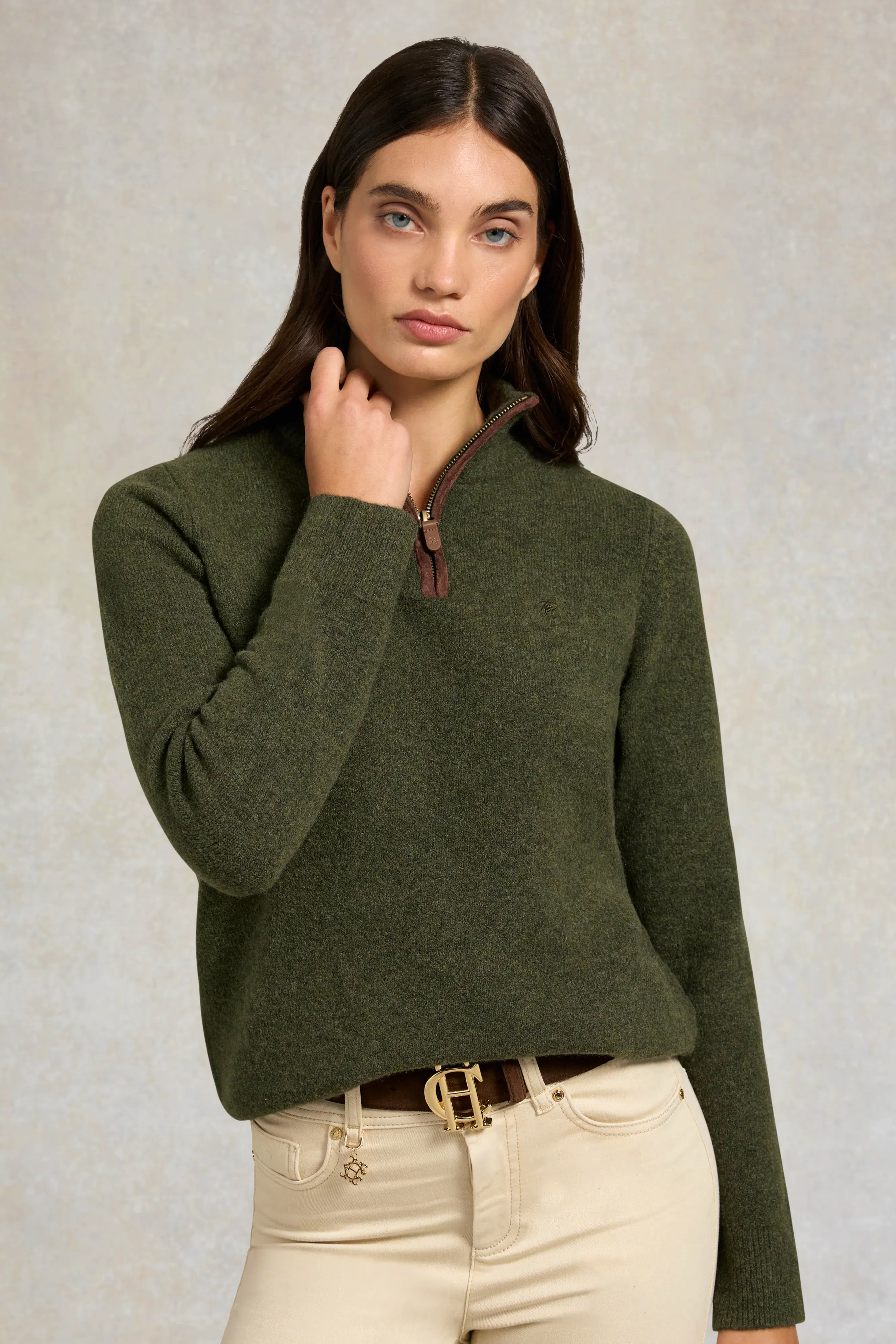 Holland Cooper Country Quarter Zip Knit, £99