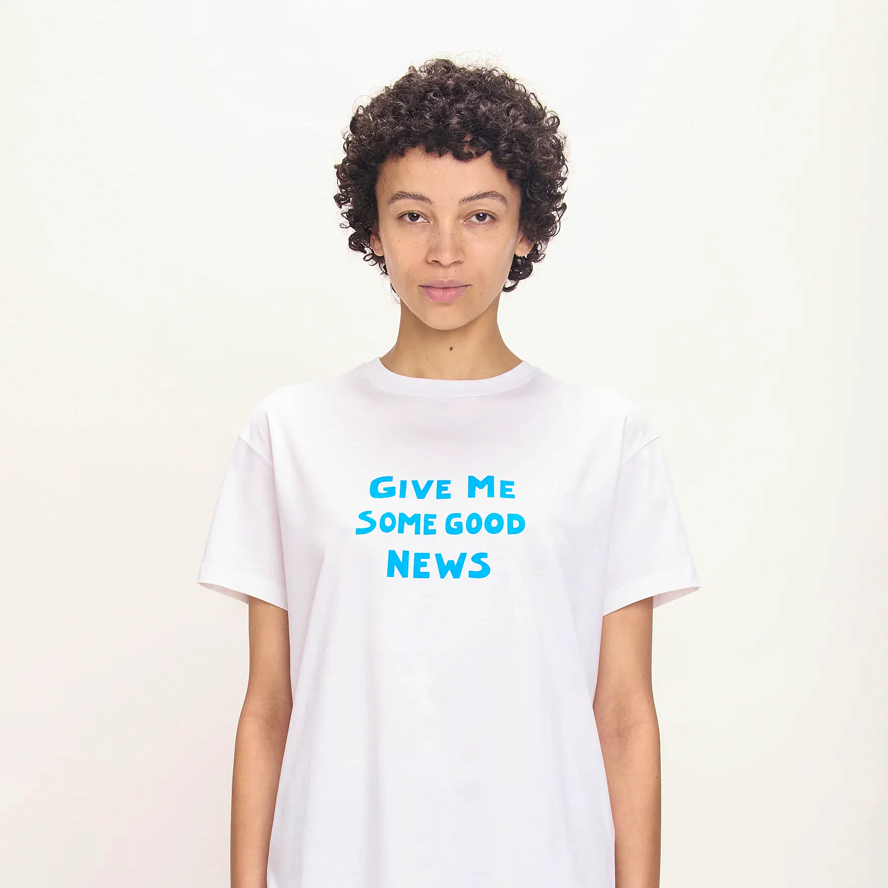 Bella Freud Bella Freud will donate 20% from every sale of the ‘Give Me Some Good News T-Shirt’ between 1st March to 31st March 2026.
