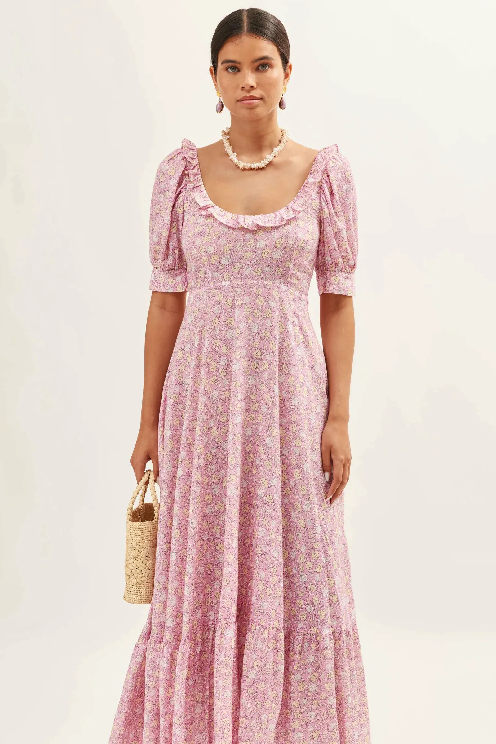 Rixo Sorana Midi Dress, £255