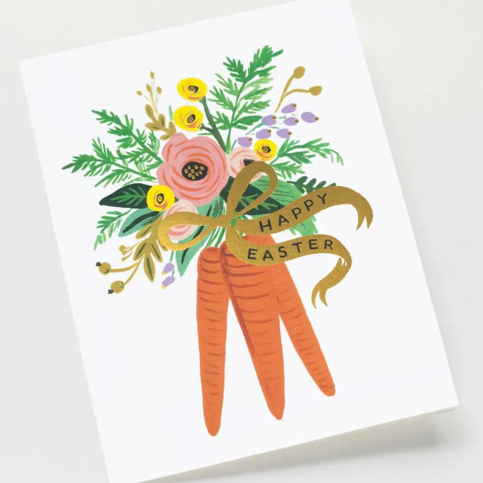 Rifle Paper Co. Carrot Bouquet Card, £4.50