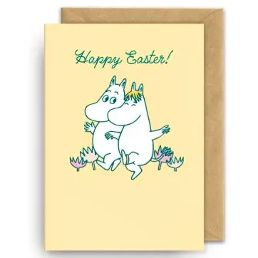 Waterstones Happy Easter Moomins Greeting Card, £2.99