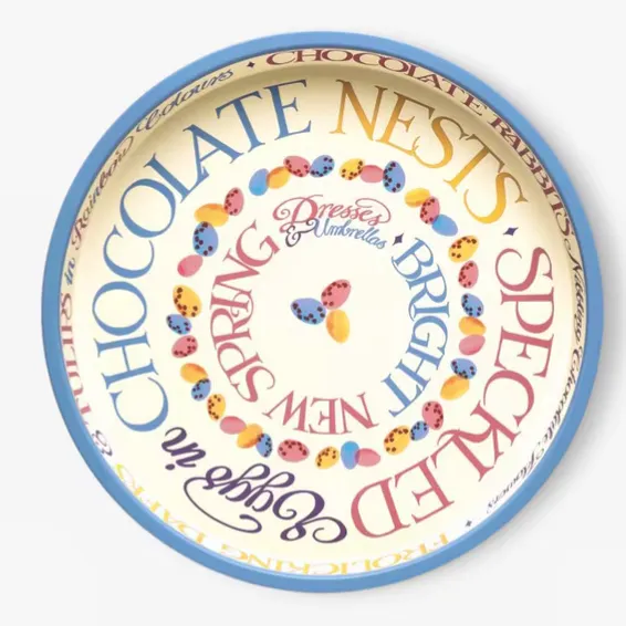 Emma Bridgewater Easter Toast Deep Round Steel Tray, £12